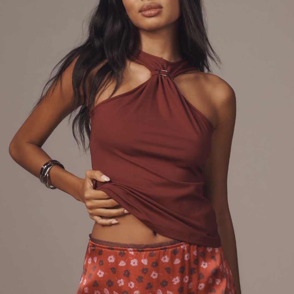 ANTHROPOLOGIE➕NWT Maeve Hardware Halter Top